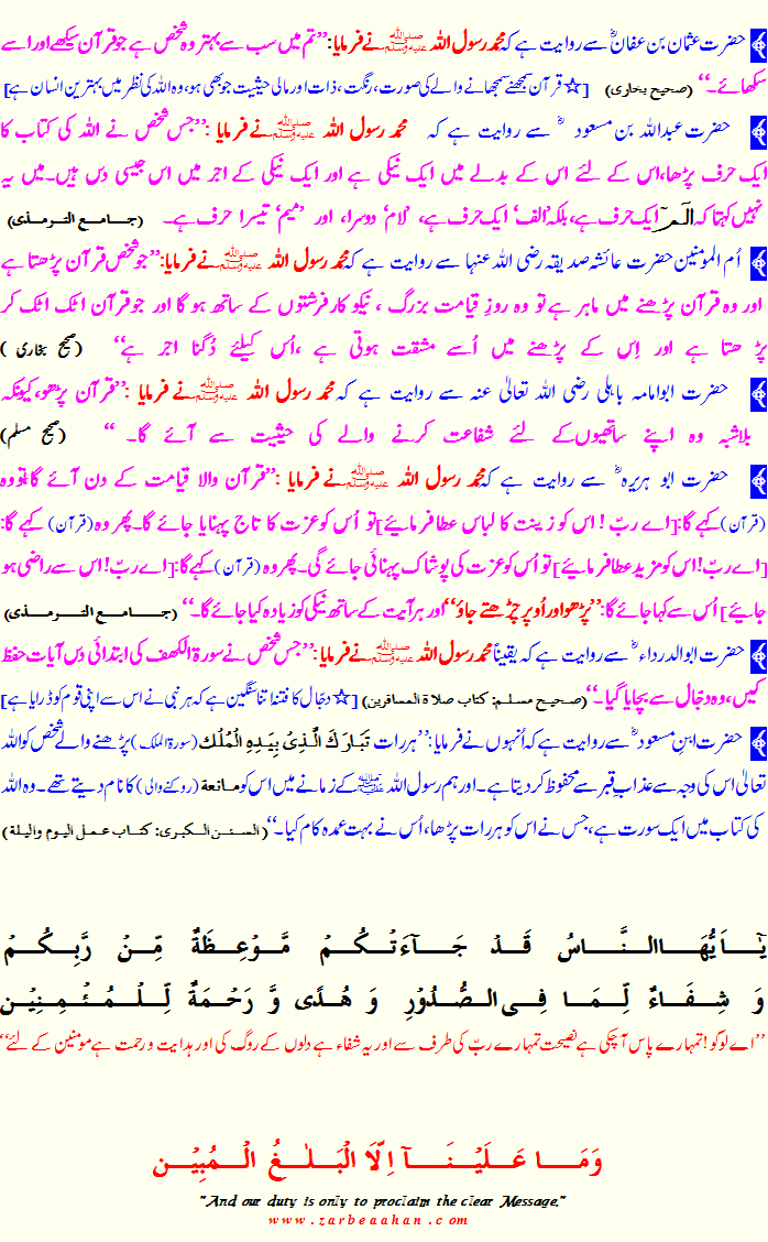 Quran Ki Azmat